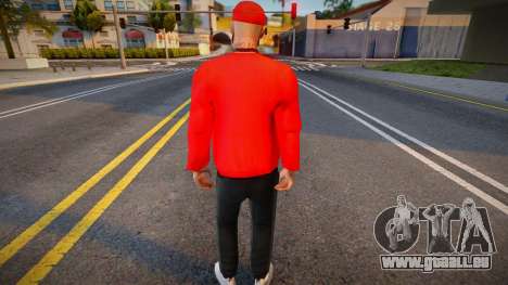Ein Mann in roter Jacke für GTA San Andreas