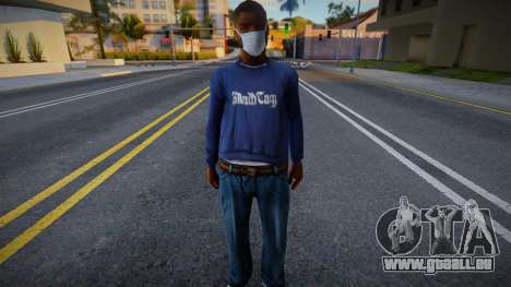 Madd Dogg dans un masque de protection pour GTA San Andreas