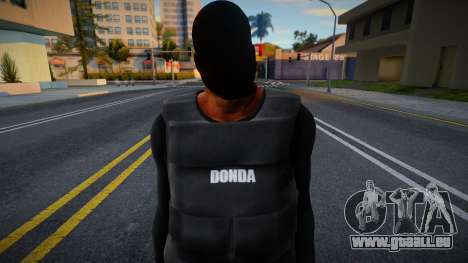 Kanye West Donda Outfit (Mask) für GTA San Andreas