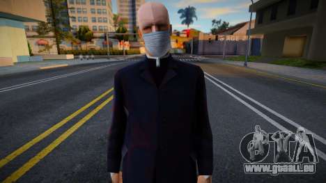 Wmoprea dans un masque de protection pour GTA San Andreas