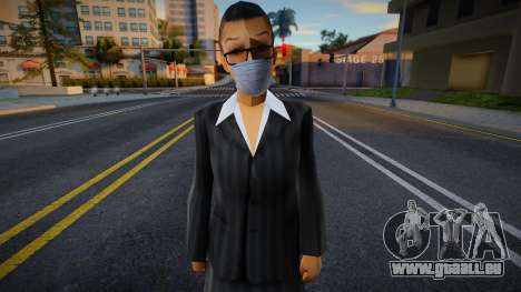 Sofybu dans un masque de protection pour GTA San Andreas