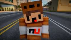 Minecraft Boy Skin 17 pour GTA San Andreas