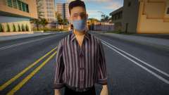 Omyri dans un masque de protection pour GTA San Andreas