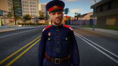 Officier de police soviétique en uniforme du modèle de 1948 pour GTA San Andreas