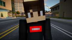 Minecraft Boy Skin 13 pour GTA San Andreas