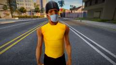 Bmymoun dans un masque de protection pour GTA San Andreas