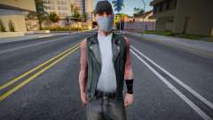 Bikdrug dans un masque de protection pour GTA San Andreas