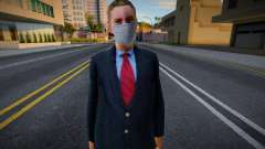 Toreno dans un masque de protection pour GTA San Andreas