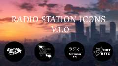Radio station icons pour GTA 5