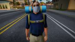 Wmybp in einer Schutzmaske für GTA San Andreas