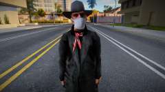 Dwmolc2 in einer Schutzmaske für GTA San Andreas