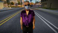 Hmori dans un masque de protection pour GTA San Andreas