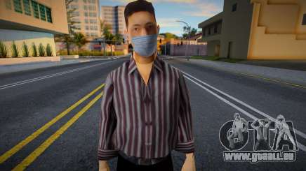Omyri dans un masque de protection pour GTA San Andreas