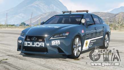 Lexus GS 350 F Sport 2013〡Seacrest County Police v3.0 pour GTA 5