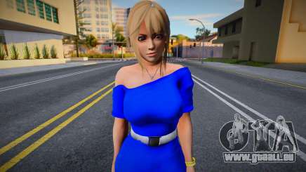 Kasumi Blue Dress pour GTA San Andreas