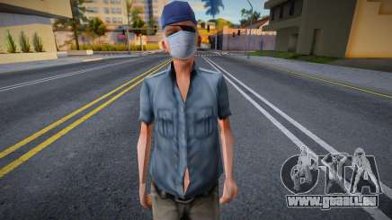 Dwmolc1 dans un masque de protection pour GTA San Andreas