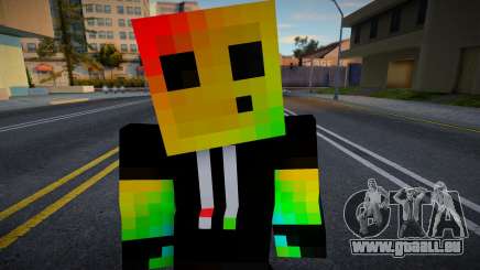 Minecraft Boy Skin 33 für GTA San Andreas