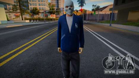 Maskierter Mann 1 für GTA San Andreas