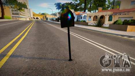 Iridescent Chrome Weapon - Shovel für GTA San Andreas
