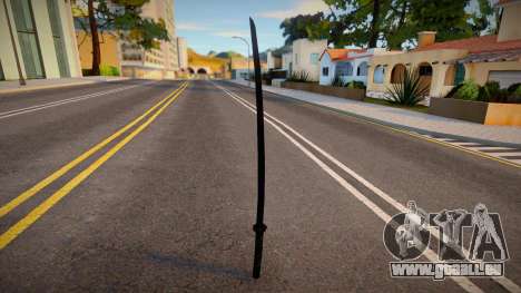 Iridescent Chrome Weapon - Katana pour GTA San Andreas