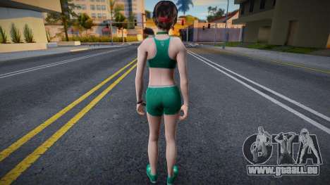 RE0 HD Rebecca Chambers Basketball Outfit für GTA San Andreas