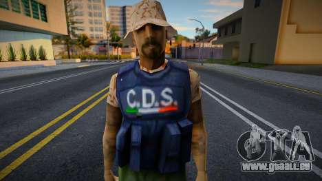 Soldiers de Cartel De Sinaloa with hat pour GTA San Andreas