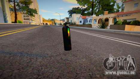Iridescent Chrome Weapon - Spraycan für GTA San Andreas