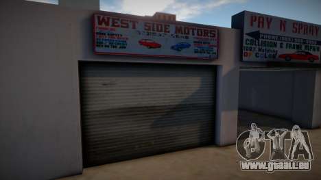 Remise à neuf de West Side Motors de Beta pour GTA San Andreas