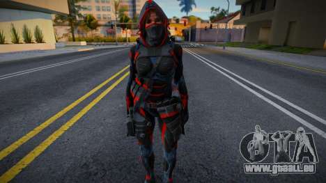 Nano Sniper Girl Skin für GTA San Andreas