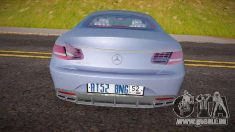 Mercedes-Benz S63 Coupe (RUS Plate) pour GTA San Andreas