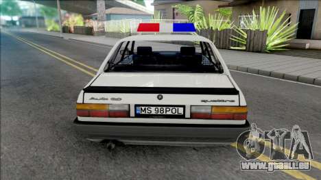 Audi 80 Politia Romana pour GTA San Andreas