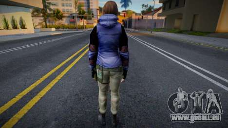 Jill Valentine Russia from Resident Evil Umbrell pour GTA San Andreas