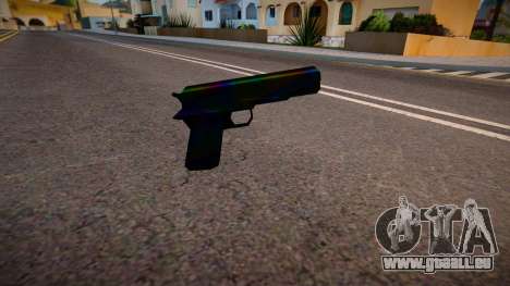 Iridescent Chrome Weapon - Colt45 für GTA San Andreas