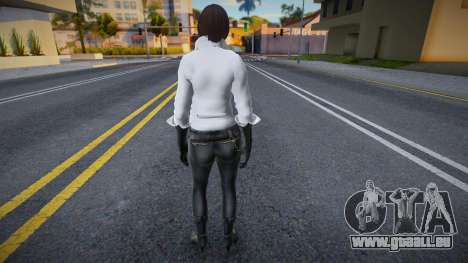 Ada Wong - Spy Outfit (White) für GTA San Andreas