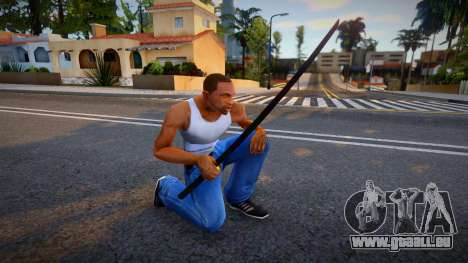Iridescent Chrome Weapon - Katana für GTA San Andreas