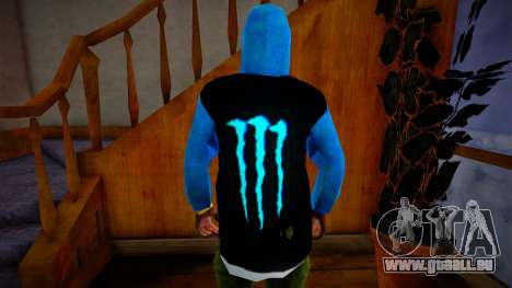 Monster Energy Hoodie pour GTA San Andreas