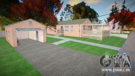 Nouvelles textures pour la maison à Angel Pine pour GTA San Andreas