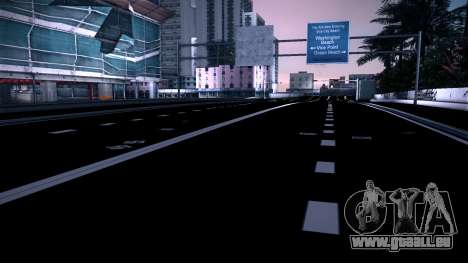 Black Road Mod für GTA Vice City