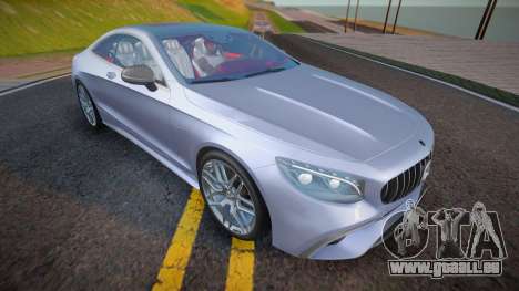 Mercedes-Benz S63 Coupe (RUS Plate) pour GTA San Andreas