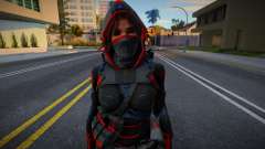 Nano Sniper Girl Skin pour GTA San Andreas