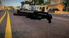 Iridescent Chrome Weapon - Shotgspa pour GTA San Andreas