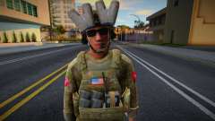 Militaire dans Gear 1 pour GTA San Andreas
