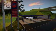 New Gas Station In Angel Pine pour GTA San Andreas
