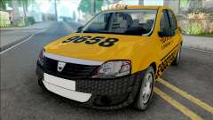 Dacia Logan Speed Taxi für GTA San Andreas