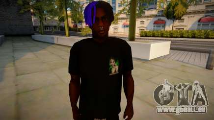 Un jeune homme avec une coiffure à la mode pour GTA San Andreas