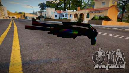 Iridescent Chrome Weapon - Shotgspa pour GTA San Andreas