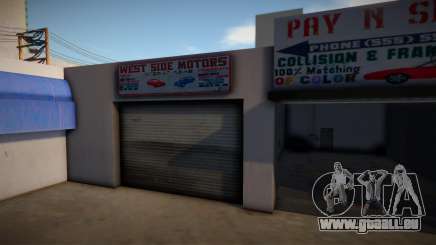 Refurbishing West Side Motors von Beta für GTA San Andreas