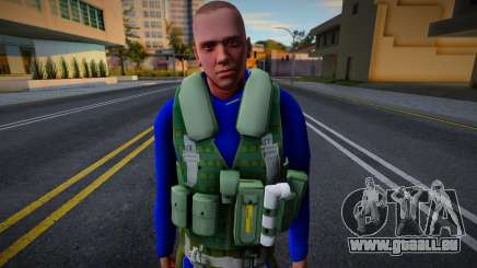 Turkish Air Force - Aviator Uniform Skin 3 pour GTA San Andreas