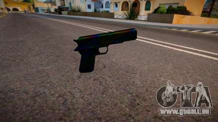 Iridescent Chrome Weapon - Colt45 pour GTA San Andreas