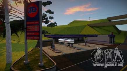 New Gas Station In Angel Pine pour GTA San Andreas